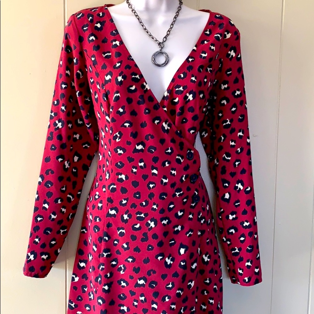 Wrap around dress